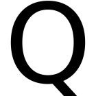 Letras autoadhesivas Euromarine 70mm Color negro - Q