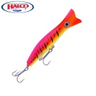 Señuelo De Superficie Halco Roosta Señuelo popper 105 R1 Rosa Fluor