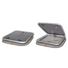 Cortinas plegables Waterline - 350x350 mm