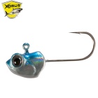Cabeza plomada Xorus Rolling 30 g 5/0 - Blue Holo
