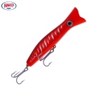 Señuelo De Superficie Halco Roosta Popper 80 R18 Red Tiger