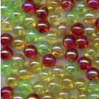 50 multiples cuentas fluorescentes de 4 mm