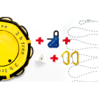 Pack completo de taller de apnea 2Bfree Amarillo 30m