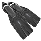 Aletas buceo Seac Sub Style Sling Strap Negro - L/XL 45/47