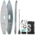 SUP Paddle auto gonflable Sipaboards Tourer Silver 12