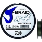 Hilo trenzado pesca Daiwa J Braid X 4 hilos Verde | 270M 29/100V