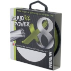 Hilo trenzado pesca Powerline Braid Power X8 Verde 300 m 17/100 - 28 libras