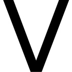 Letras autoadhesivas Plastimo 8 cm - Color negro - V