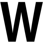 Letras autoadhesivas Euromarine 120mm Color negro - W