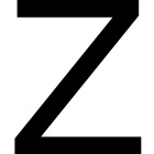 Letra Z - Blanco