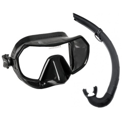 Kit Snorkel Salvimar Endless X Bite Air - Set negro