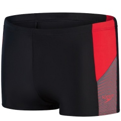 Bañador hombre Dive Speedo Black/Fed Red/Dove Grey - Talla 44