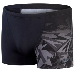 Bañador hombre Hyper Boom Panel Speedo Black/Oxid Grey - Talla 40