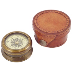 Brújula Decomarine Latón envejecido - Ø 5,5 cm