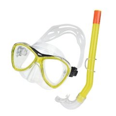 Kit Snorkel Seac sub Capri - Amarillo
