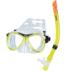 Kit Snorkel Seac sub Capri - Amarillo - Junior