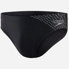 Bañador slip hombre Medley Logo Speedo Black/Ardesia - Talla 48