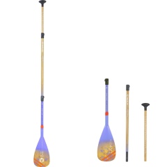 Remo paddle surf Aztron Phase 70% carbono Bambú 3 Partes