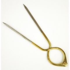 Compas Topomarine latón inox - lira