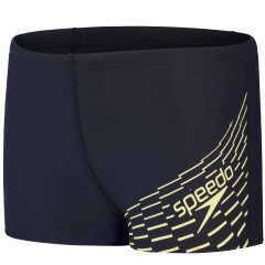 Bañador Medley Logo Speedo True Navy/Spritz - Talla 10 años