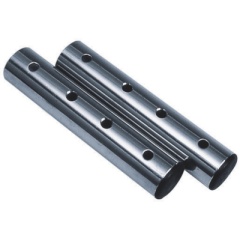 2 x Extensiones de muletas de acero inoxidable Plastimopara escaleras