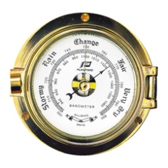 Barómetro Plastimo 3" Carcasa en latón