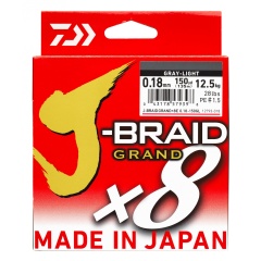 Hilo trenzado Daiwa J-Braid Grand X8 Chartreuse 135m - 16/100