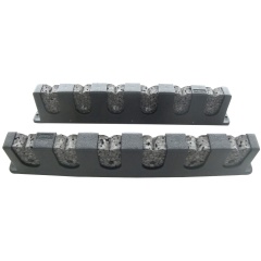 Portacañas Barras Berkley 6 horizontales de pared.