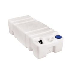 Tanque de agua dulce Nuova RadeSogliola sin tapa de cierre de entrada 45°