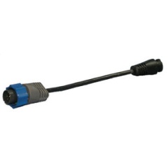 Cable adaptador Lowrance transductor para conector azul / dispositivo Elite y Mark