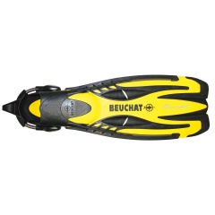 Aletas de buceo Beuchat PowerJet Regular Flex Amarillas