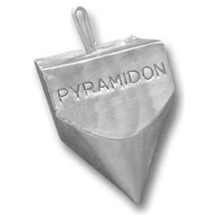 Plomos pirámide 125 gr