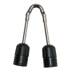 Obús articulado Acero inoxidable Beuchat. Anillo de aluminio.