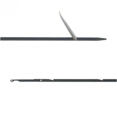 Varilla Beuchat con muescas Acero antirreflejos - Mono aletilla - Ø 6,00 mm