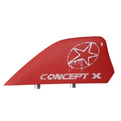 Quilla Concept X G10 Rojo 5 cm