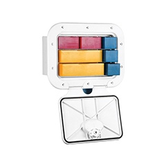 Escotilla de almacenamiento Nuova Rade Classic con cajones de 275x375mm