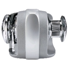 Molinete ancla Quick horizontal Hector 1000W 12V - 10 mm - con campana a la izquierda