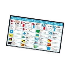 Código adhesivo de minirregata