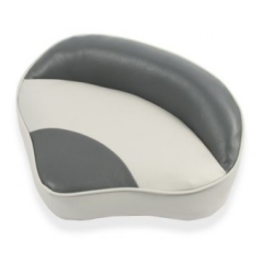 Asiento de barco Pike'N Bass sentado/de pie comfort gris