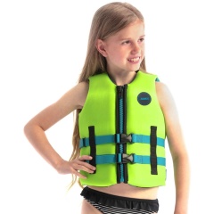Chaleco Jobe Neopreno para niños y jóvenes 50N | Verde limón | 164
