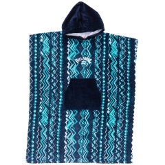 Poncho de bain à capuche Billabong - Bleu Haze