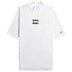 Licra de manga corta hombre Billabong All Días Blanco-S