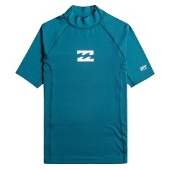 Lycra manches courtes enfants Billabong All Days Bleu Marine