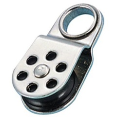 Polea de acero inoxidable de un solo ojo Wichard- Polea de 19"