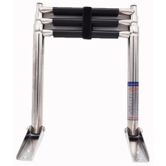 Escalera barco Cape Horn acero inoxidable telescópica