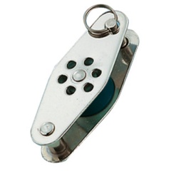 Polea de acero inoxidableWichard, eje de una sola anilla - polea 18