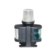 Kit de 4 luces Lalizas soporte negro