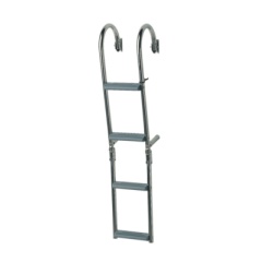 Escalera de palos cruzados de 180°