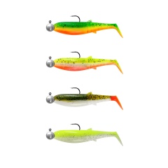 kit de señuelo blando Savage Gear Cannibal Shad 10 cm