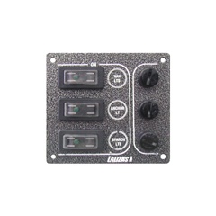 Cuadro eléctrico Lalizas gris - 3 interruptores